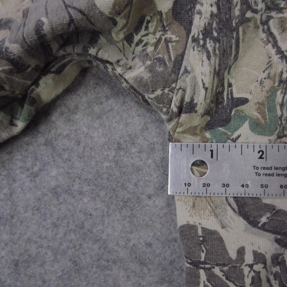 Cabela's Shirt Mens Large Camo Long Sleeve Crewneck Pocket Hunting Made in USA - Picture 6 of 8